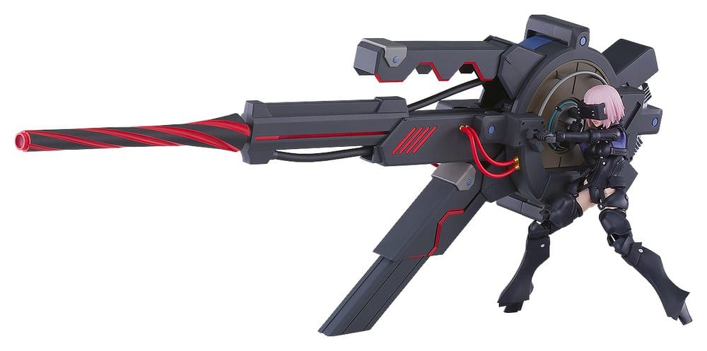 Fate/Grand Order Plamatea Plastic Model Kit Shielder/Mash Kyrielight (Ortinax) Black Barrel Edition 17 cm