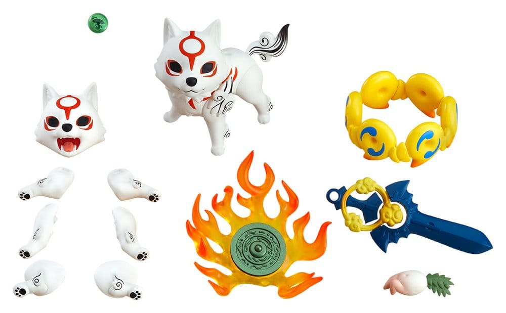 Okami Nendoroid Action Figure Amaterasu DX Ver. 10 cm
