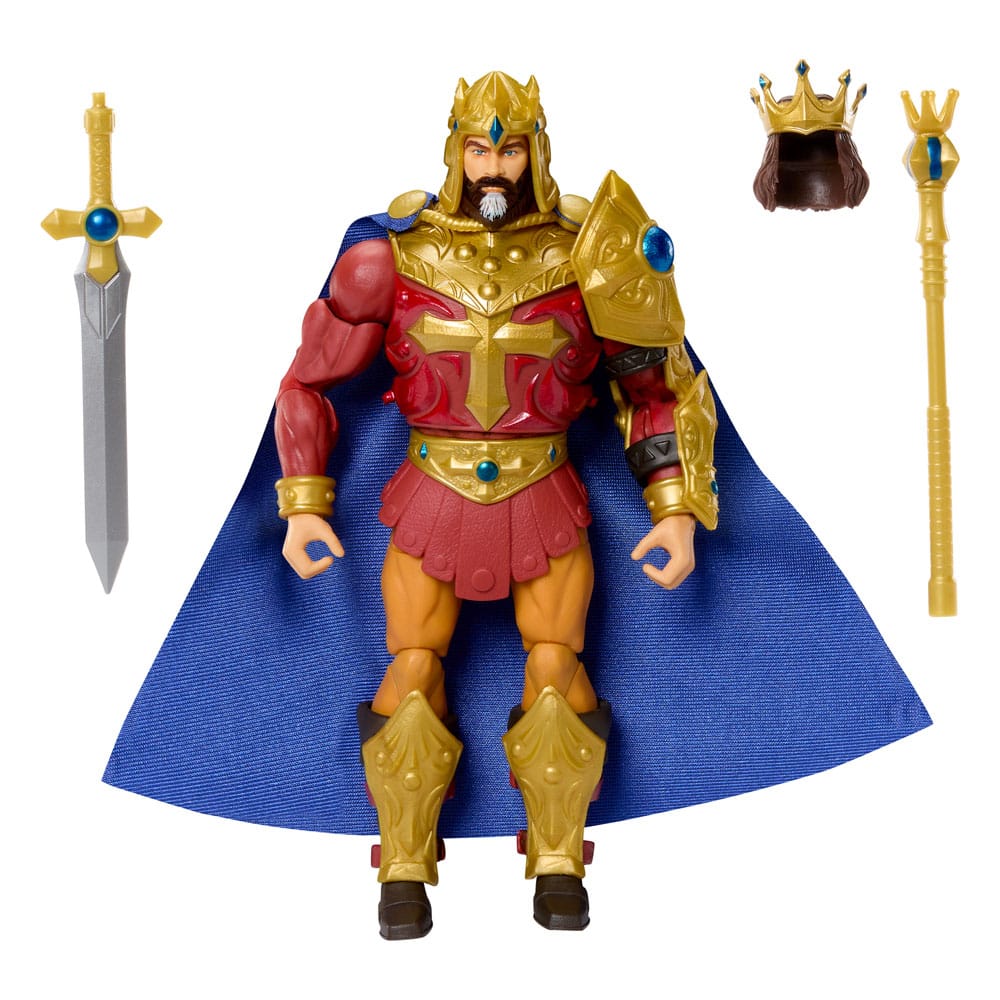 Masters of the Universe: New Eternia Masterverse Action Figure King Randor 18 cm - Damaged packaging