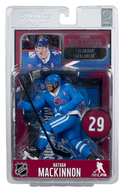 NHL McFarlane SportsPicks Action Figure Nathan MacKinnon (Quebec Nordiques Retro) 18 cm
