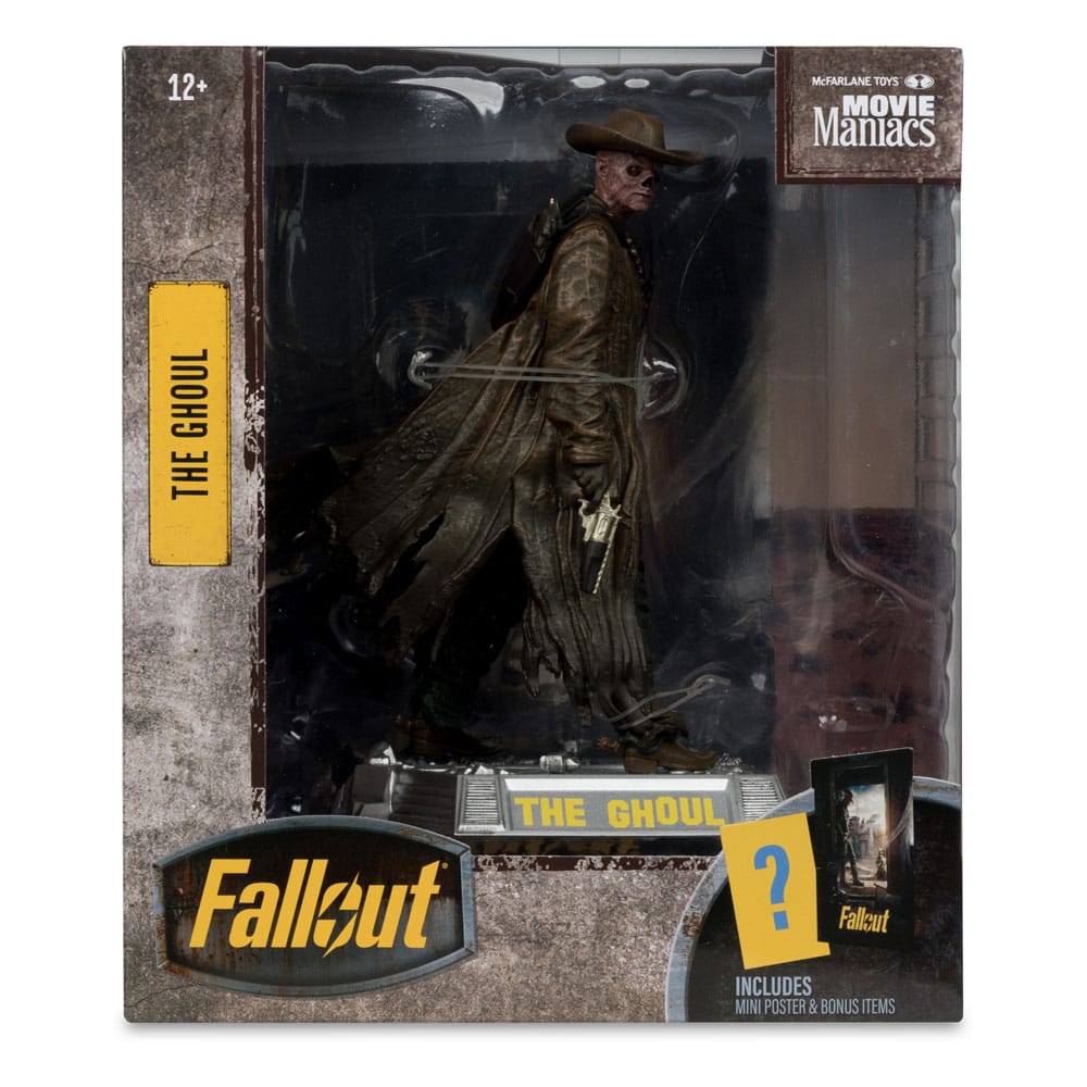 Fallout Movie Maniacs Action Figure The Ghoul (Season 2) 17 cm - Damaged packaging