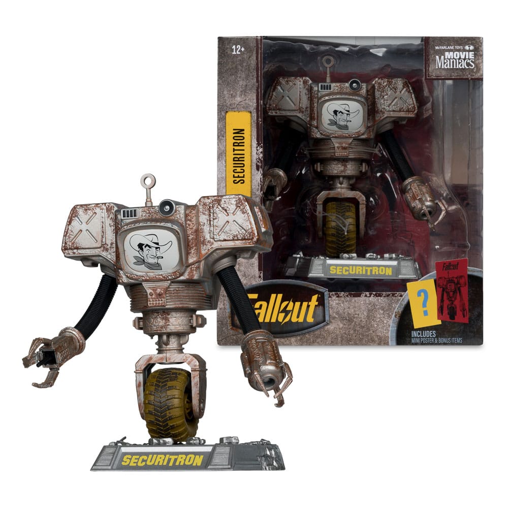 Fallout Movie Maniacs Action Figure Securitron (Season 2) 15 cm