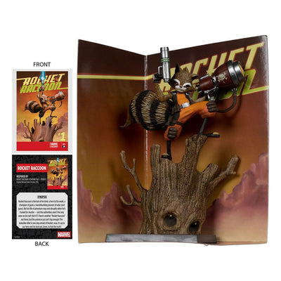 Marvel Collection PVC Statue 1/6 Rocket Racoon (Rocket Racoon: A Chasing Tale #1) 18 cm