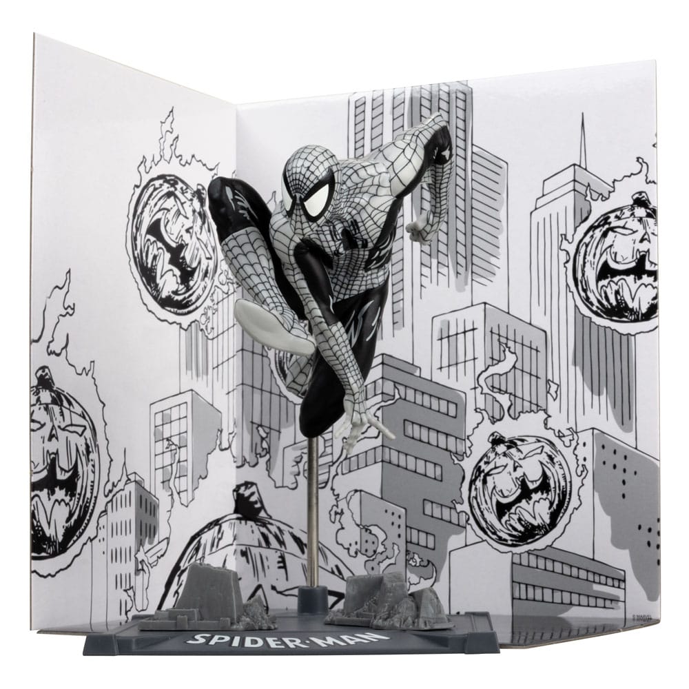 Marvel Collection PVC Statue 1/10 Spider-Man (Spider-Man #6)(Line Art)(Gold Label) 10 cm - Damaged packaging