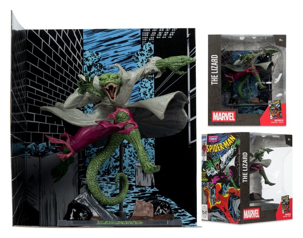 Marvel Collection PVC Statue 1/10 The Lizard (Spider-Man #2) 15 cm - Damaged packaging