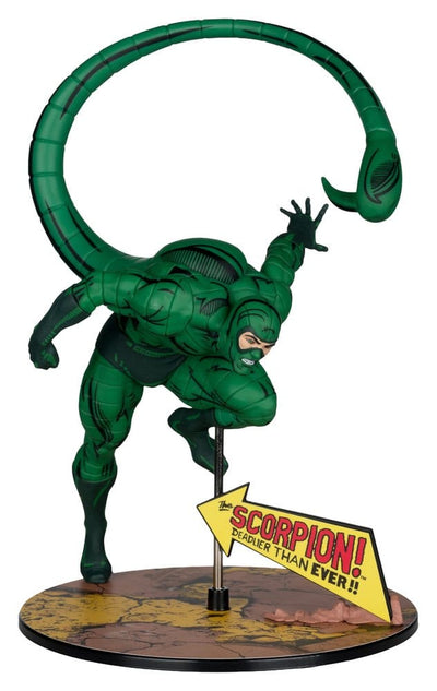 Marvel Collection PVC Figure 1/10 Scorpion (The Amazing Spider-Man #318) 17 cm - Damaged packaging