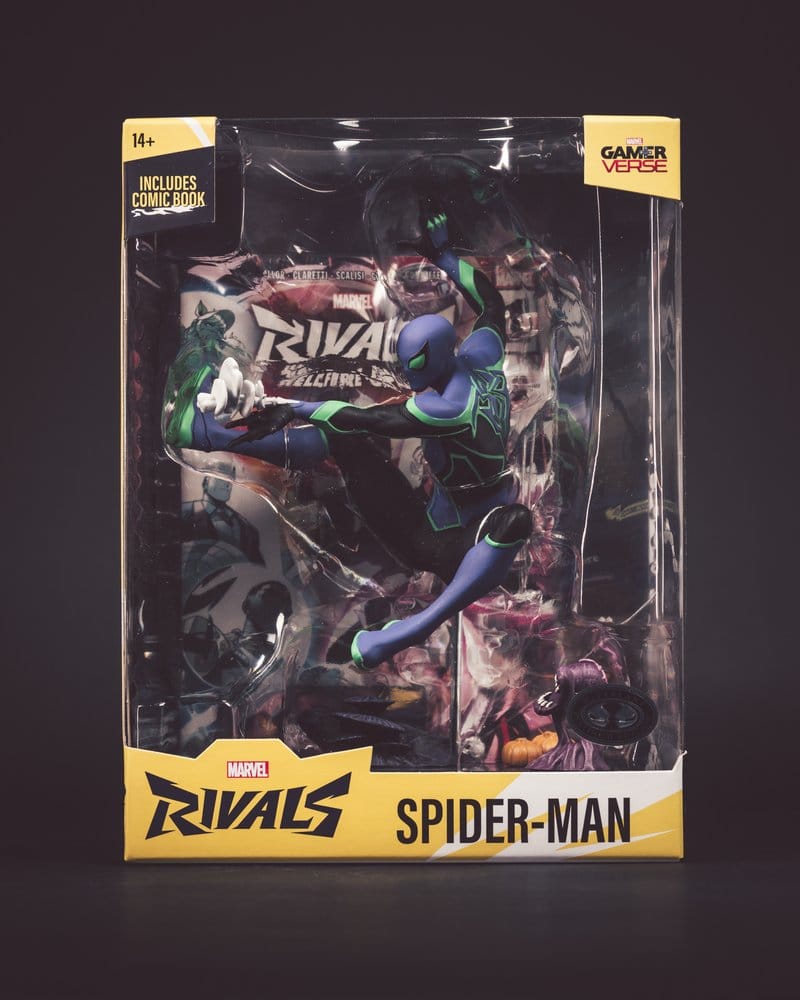 Marvel Rivals Collection Gamerverse 1/6 Action Figure Spider-Man (Platinum Edition) 26 cm - Damaged packaging