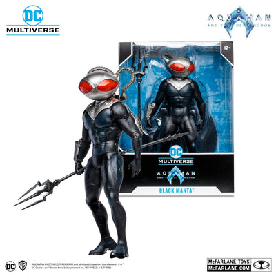 Aquaman and the Lost Kingdom DC Multiverse Megafig Action Figure Black Manta 30 cm - Damaged packaging