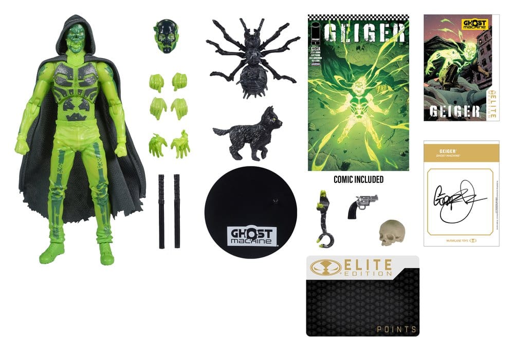 Ghost Machine McFarlane Elite Edition Deluxe Action Figure Geiger 18 cm