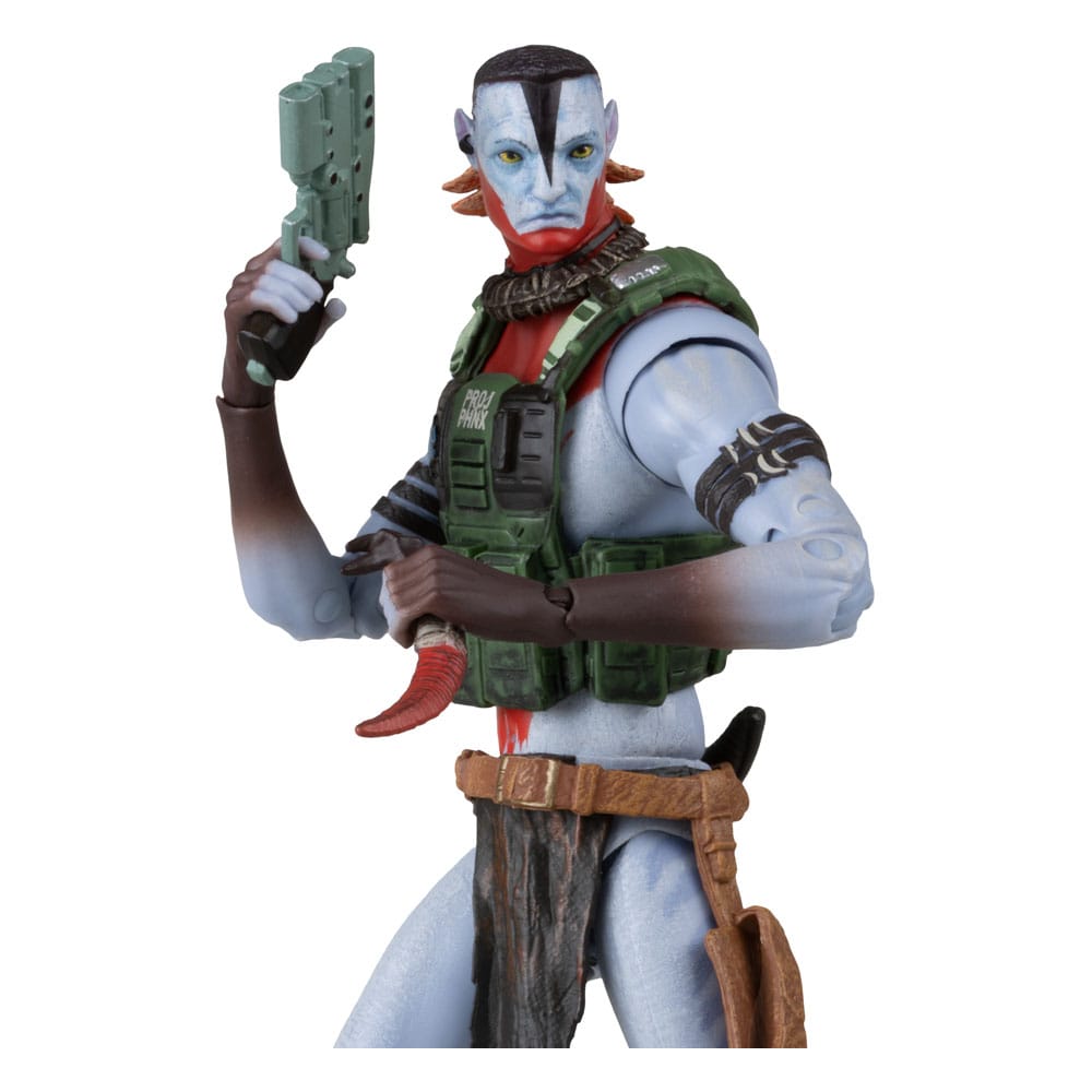 Avatar: Fire and Ash Action Figure Recom Quaritch (Ash Warrior) 18 cm