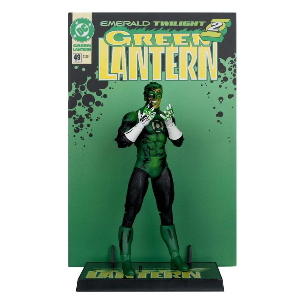 DC Multiverse McFarlane Cover Recreations Action Figure Green Lantern (Emerald Twilight) (Gold Label) 18 cm