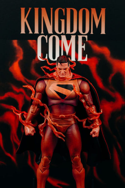 DC Multiverse McFarlane Cover Recreations Action Figure Superman (Kingdom Come) (Gold Label) 18 cm