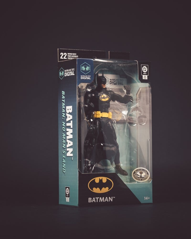 DC Direct McFarlane Toys Digital Action Figure Batman (No Man's Land) (Platinum Edition) 18 cm