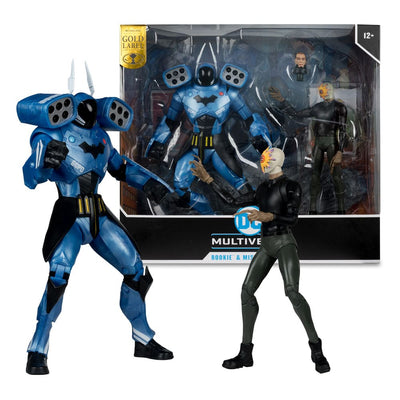 DC Multiverse Action Figure 2-Pack Rookie & Mr. Bloom (Batman: Endgame) (Gold Label) (SDCC) 18 cm - Damaged packaging