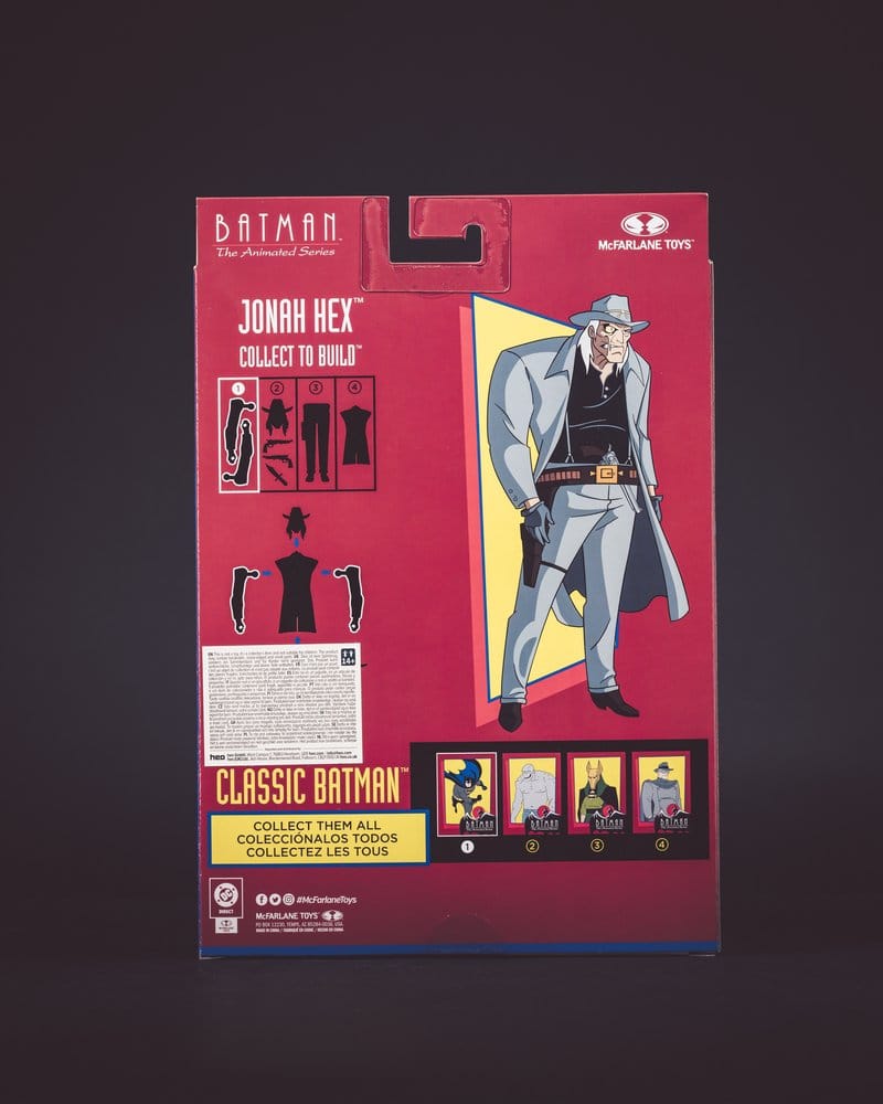Batman: The Animated Series DC Direct Build-A Action Figures Wave 5 Classic Batman (Platinum Edition) 15 cm - Damaged packaging