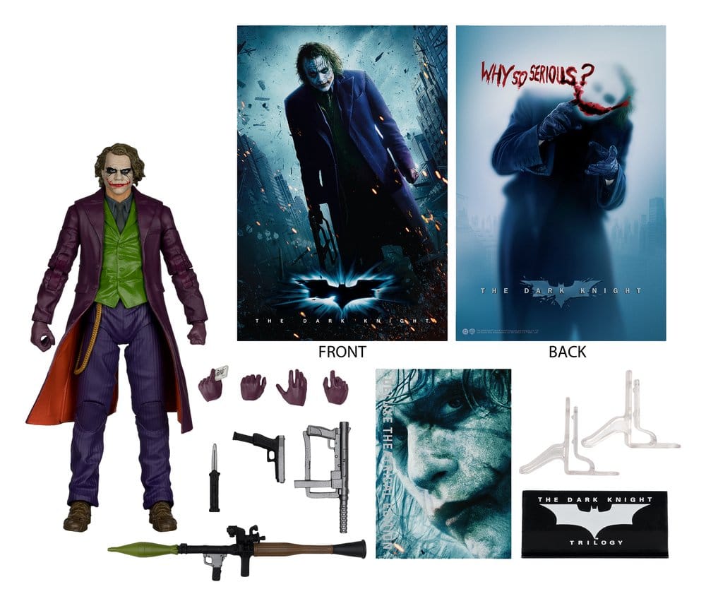 The Dark Knight DC Multiverse Deluxe Theatrical Edition Action Figure Joker 18 cm