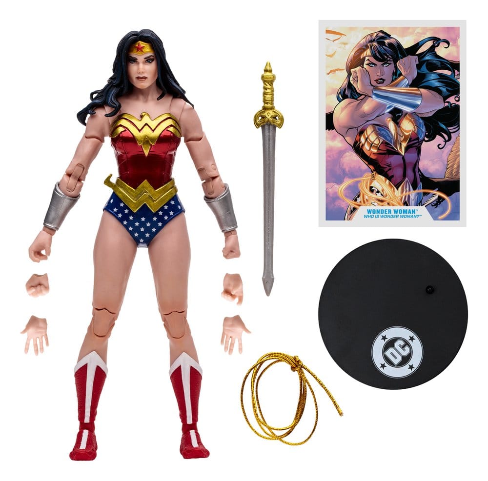 DC Multiverse McFarlane Vault Collection Action Figure Wonder Woman (Classic) 18 cm - Damaged packaging