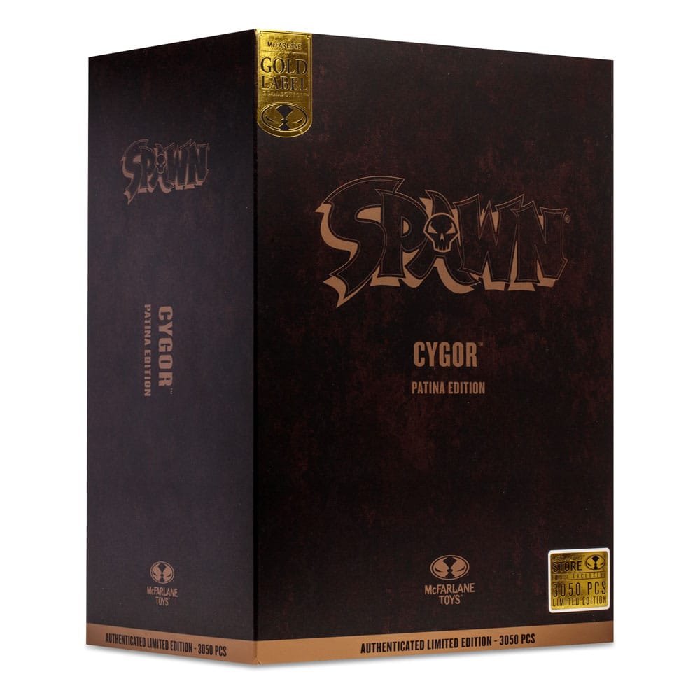Spawn Megafig Action Figure Cygor Patina Edition (Gold Label) 30 cm