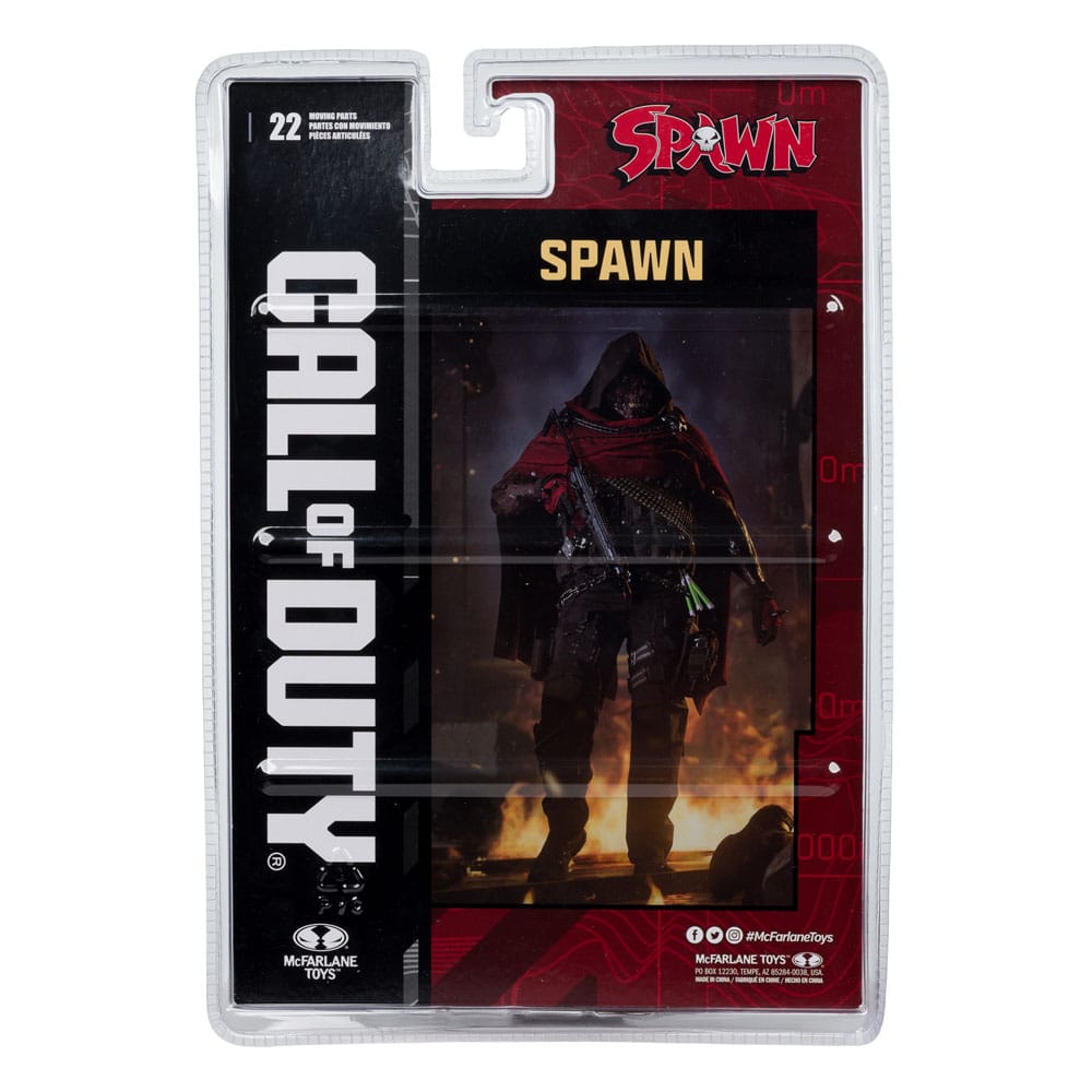 Call of Duty Action Figure Burned Spawn 18 cm