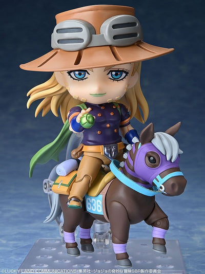 JoJo's Bizarre Adventure Steel Ball Run Nendoroid Action Figure Gyro Zeppeli DX Ver. 10 cm