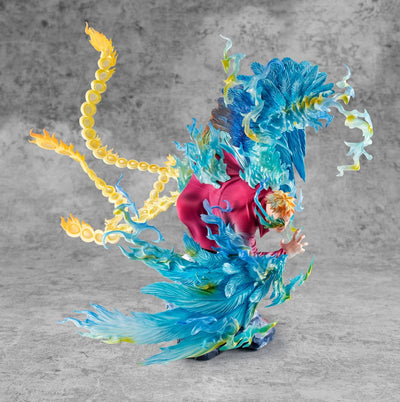 One Piece POP MAS Maximum PVC Statue Marco the Phoenix Leader of 1st group of Whitebeard Pirates 32 cm