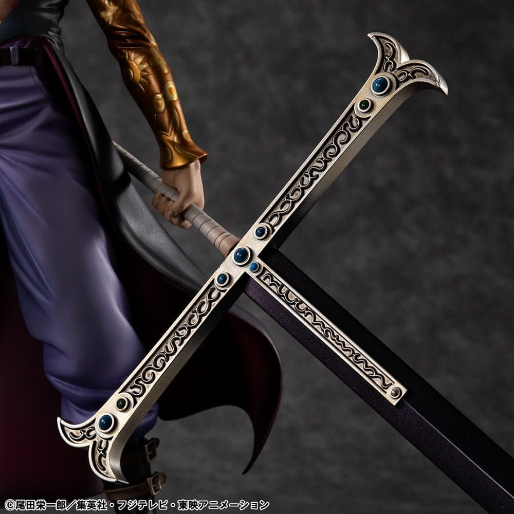 One Piece POP SA-MAXIMUM PVC Statue Hawk Eye Dracule Mihawk Ver. R 29 cm