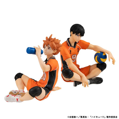 Haikyu!! G.E.M. Series PVC Statue Atsumu Shoyo Hinata Second Uniform Ver. Palm Size 9 cm