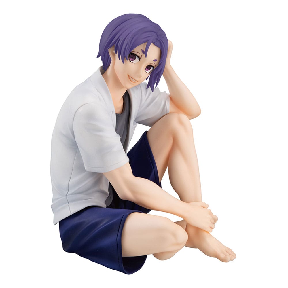 Blue Lock G.E.M. Series PVC Statue Reo Mikage Palm Size 9 cm - Damaged packaging
