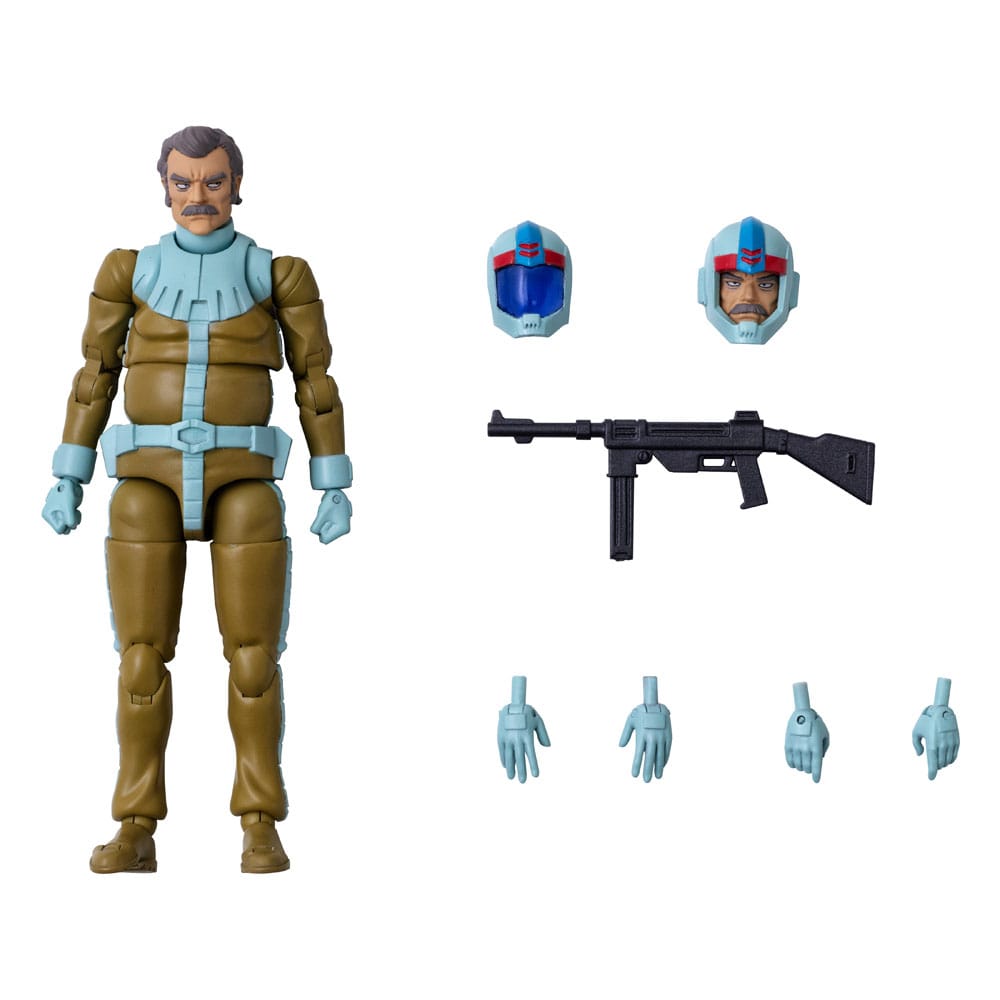 Mobile Suit Gundam G.M.G. Collection 08 Action Figure Principality of Zeon Ramba Ral Normal Suit Ver. 10 cm