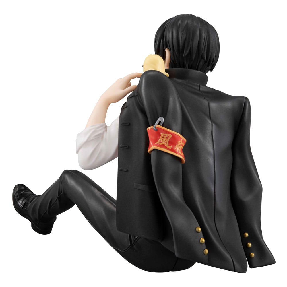 Katekyo Hitman Reborn! GEM Series PVC Statue Hibari & Hibird Palm Size 8 cm