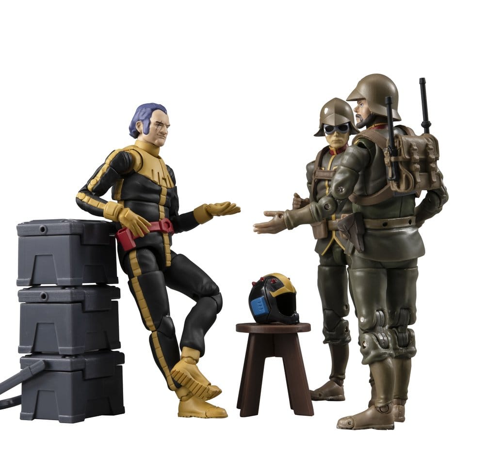 Mobile Suit Gundam G.M.G. Collection 15 Action Figure Principality of Zeon Black Tri-Stars Mash Normal Suit Ver. 10 cm