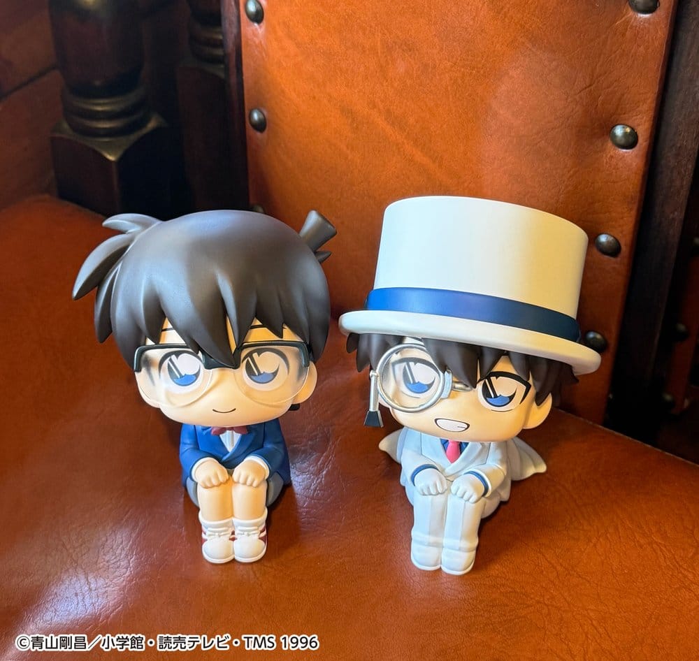 Detective Conan Look Up PVC Figures 2-Pack Conan Edogawa & Kid the Phantom Thief 11 cm (with gift)