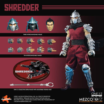 Teenage Mutant Ninja Turtles Figure 1/12 Shredder 17 cm