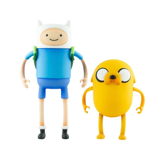 Adventure Time Soft Vinyl Figure Jake & Finn 21 cm - Damaged packaging