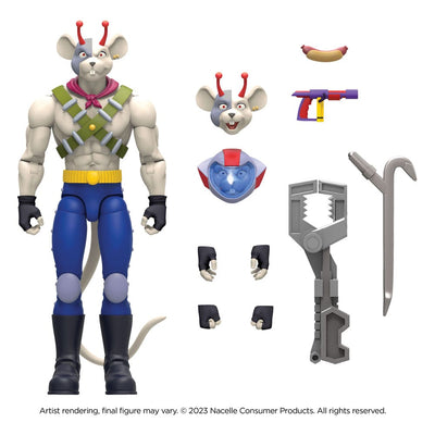 Biker Mice From Mars Action Figure Vinnie 17 cm - Damaged packaging