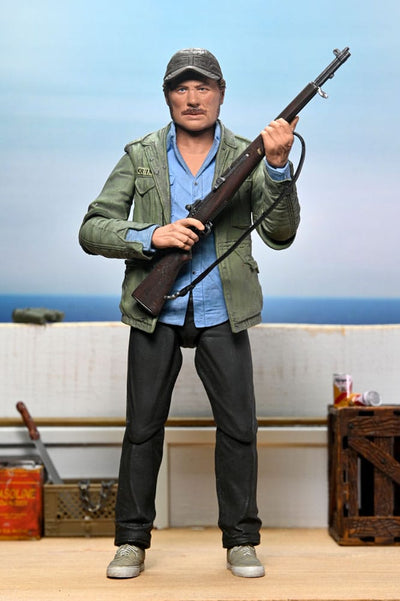 Jaws Action Figure Ultimate Sam Quint 50th Anniversary Figure 18 cm - Damaged packaging