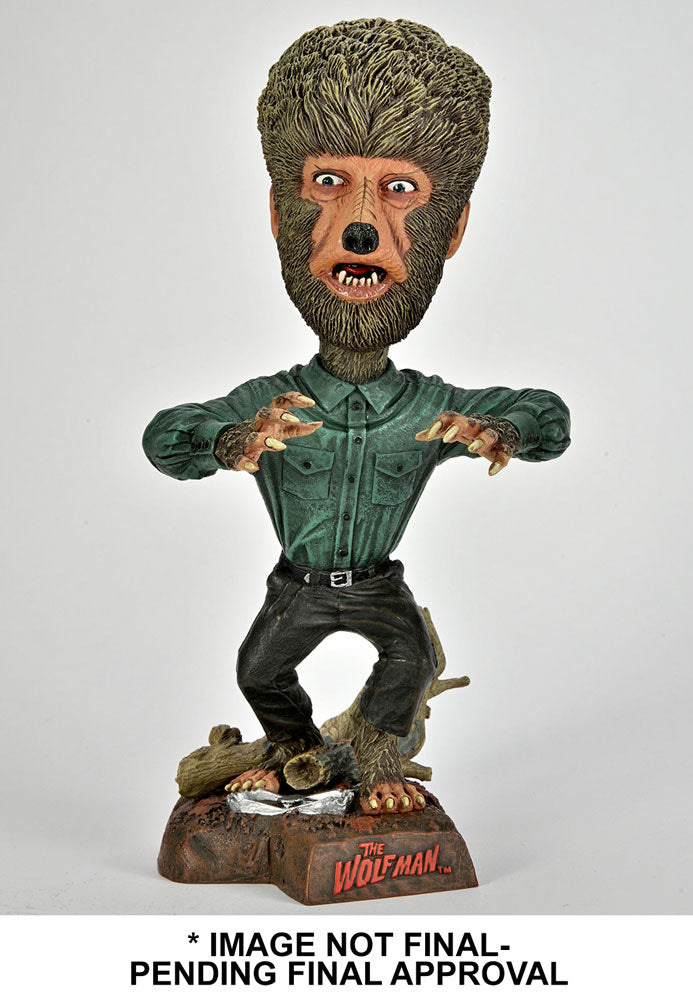Universal Monsters Head Knocker Bobble-Head Wolf Man 20cm