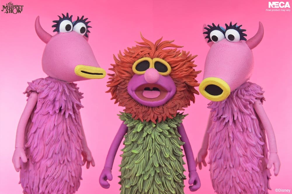 The Muppet Show Ultimate Action Figures 3-Pack Mahna Mahna and The Snowths 18 cm
