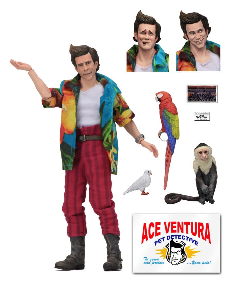 Ace Ventura Clothed Action Figure Ace Ventura 20 cm