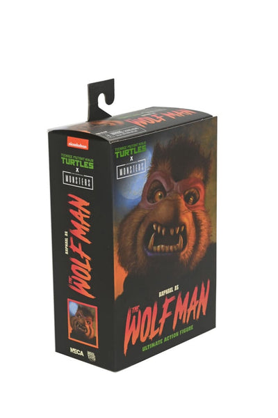 Universal Monsters/Teenage Mutant Ninja Turtles Action Figure Raphael as the Wolfman 18 cm