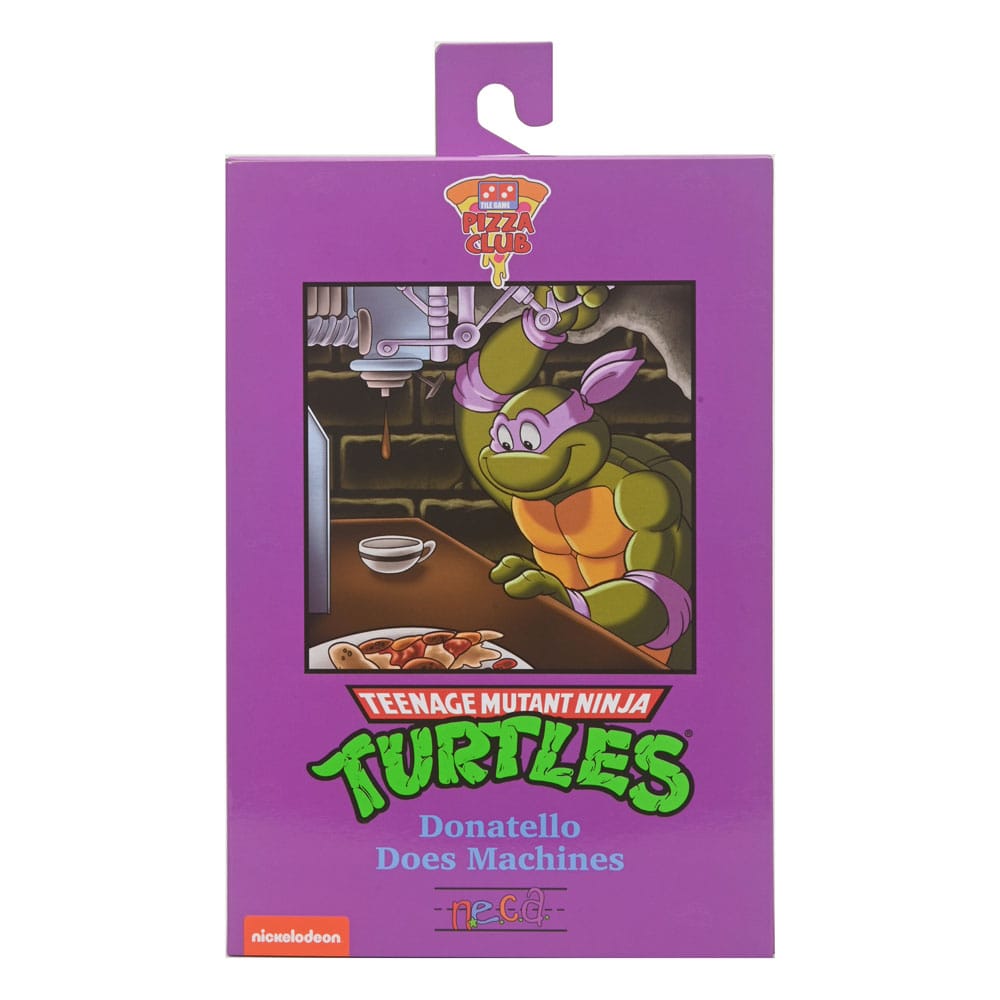 Teenage Mutant Ninja Turtles (1987 Cartoon) Action Figure Ultimate Donatello (VHS) 18 cm