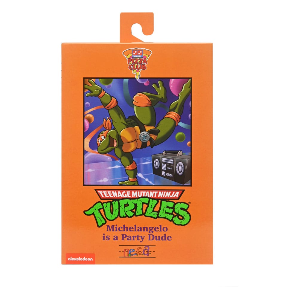 Teenage Mutant Ninja Turtles (1987 Cartoon) Action Figure Ultimate Michelangelo (VHS) 18 cm