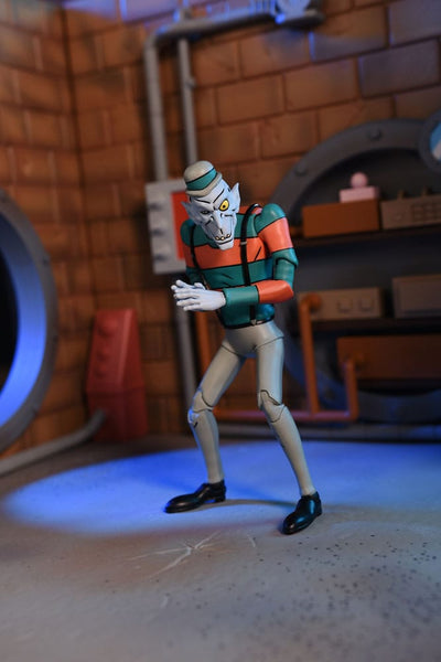 Teenage Mutant Ninja Turtles: Saturday Morning Adventures Action Figure 2-Pack Creepy Eddie & Shibano-Sama 17 cm