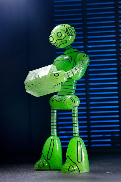 Teenage Mutant Ninja Turtles (Mirage Comics) Action Figure Transmat Fugitoid GID 18 cm