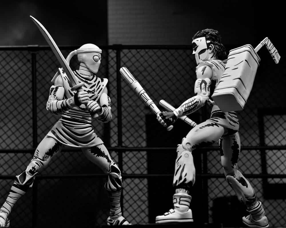 Teenage Mutant Ninja Turtles Action Figure Casey Jones Black & White 18 cm