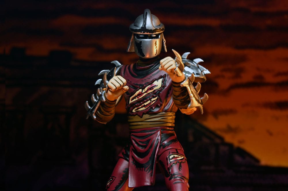 Teenage Mutant Ninja Turtles Action Figure Battle Damaged Shredder 18 cm