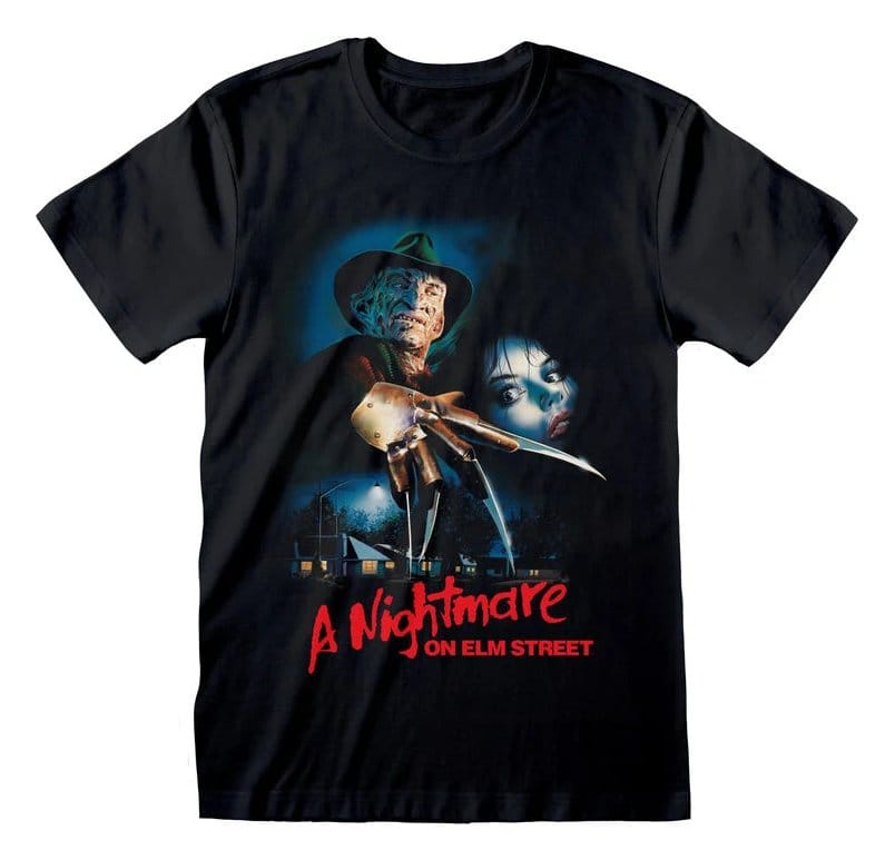 Nightmare on Elm Street T-Shirt Logo Poster Black