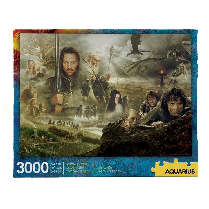 Lord of the Rings Jigsaw Puzzle Saga (3000 pieces) - Damaged packaging
