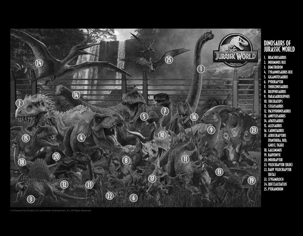 Jurassic World: 3000 Piece Jigsaw Puzzle