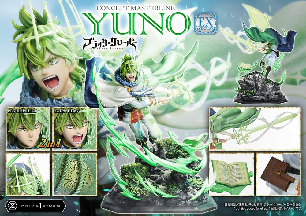 Black Clover Concept Masterline Series Statue 1/6 Yuno Exclusive Bonus Ver. 57 cm